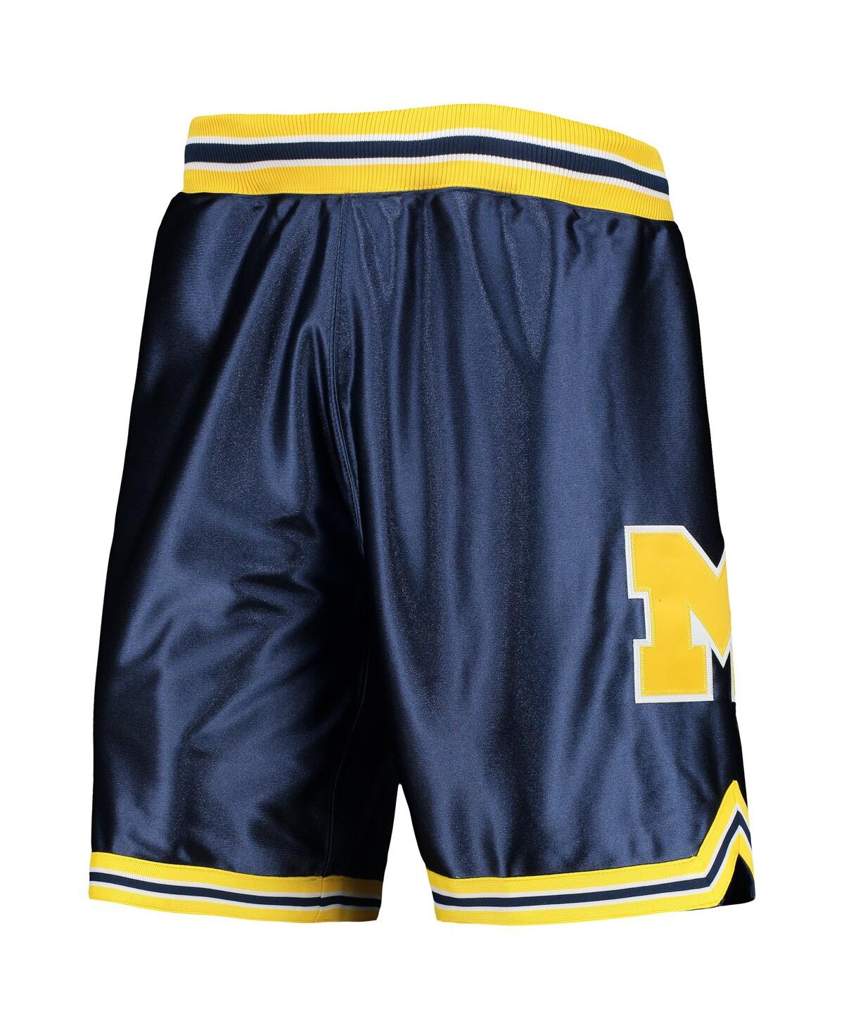 Shop Mitchell & Ness Men's  Chris Webber Navy Michigan Wolverines 1991 Authentic Shorts