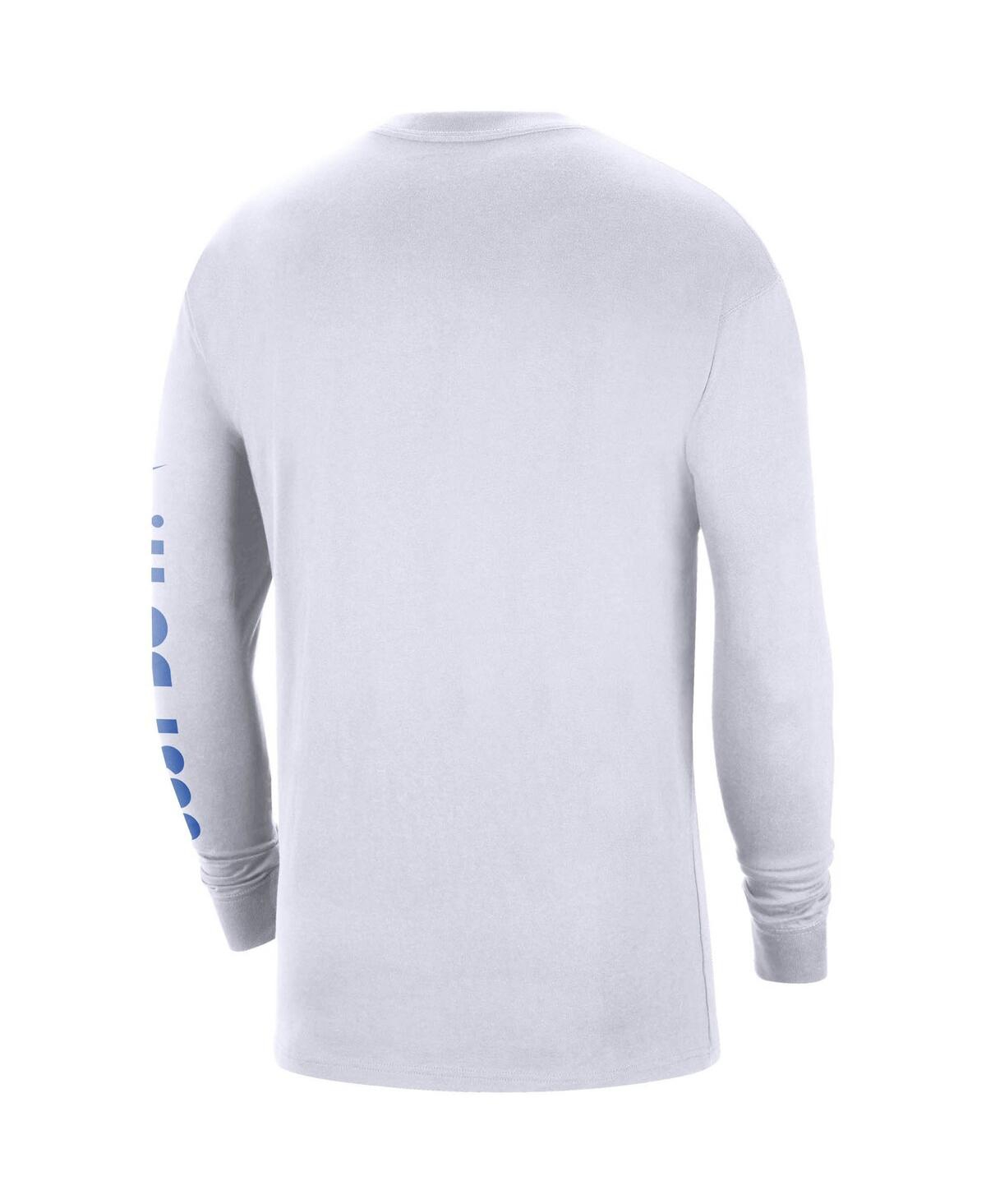 Nike White Ucla Bruins Heritage Max 90 Long Sleeve T-shirt In White