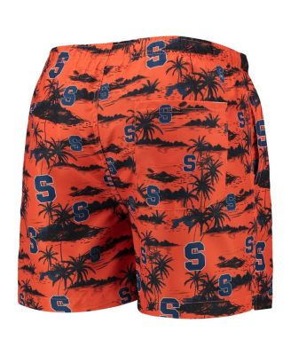 Men's Orange Syracuse Orange Island Palm Swim Trunks