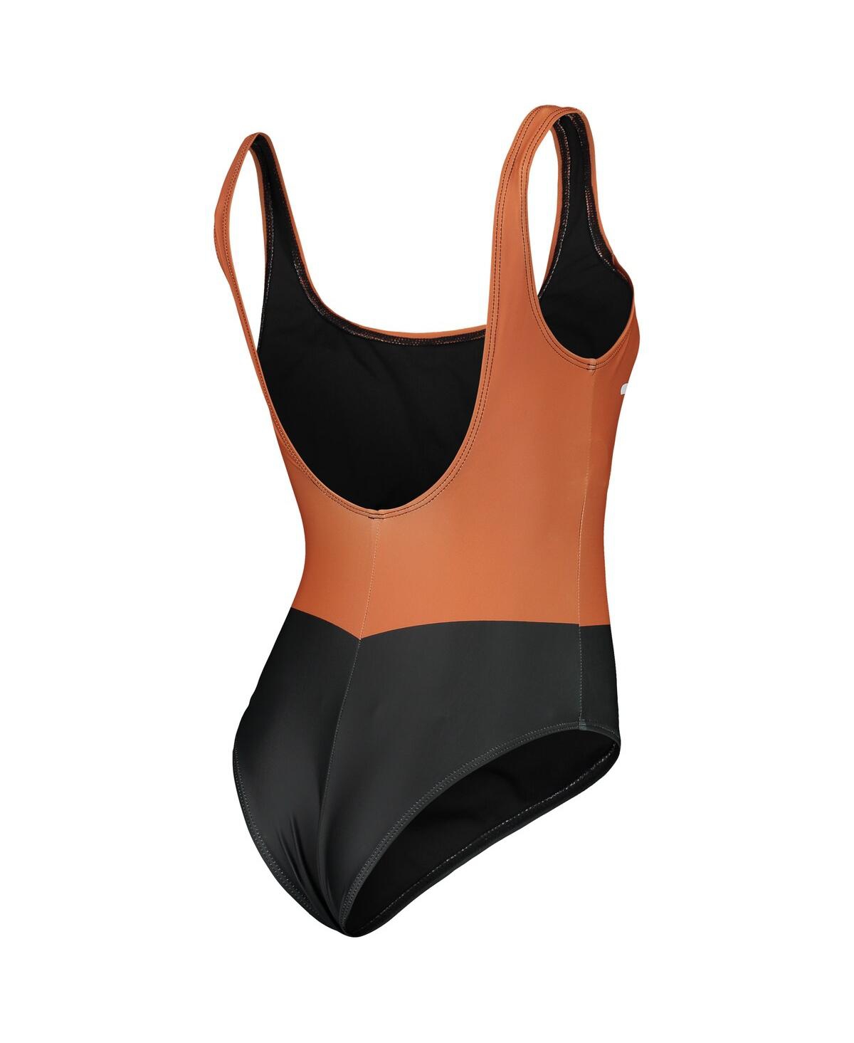 Shop Foco Women's  Texas Orange Texas Longhorns One-piece Bathing Suit
