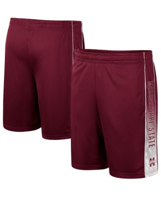 Men's Colosseum Maroon Mississippi State Bulldogs Lazarus Shorts - Macy's