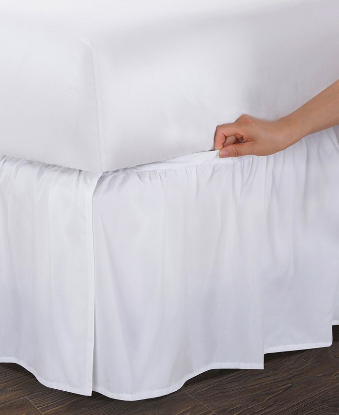 Bed Maker's Magic Skirt Ruffled Full Bed Skirt - Macy's