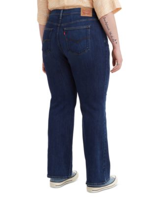Plus Size 726 High-Rise Flare-Leg Jeans