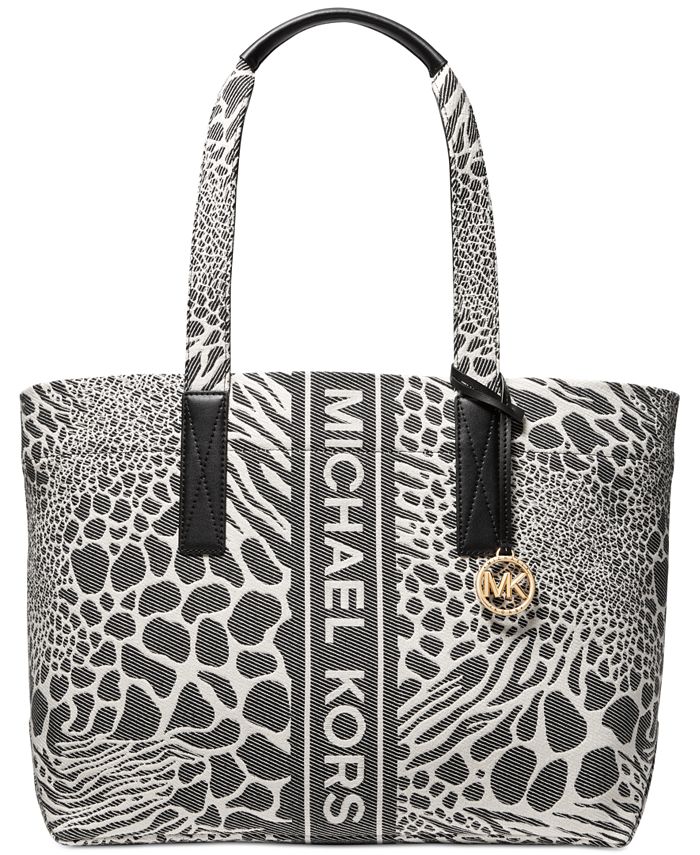 Michael Kors Logo The Michael Large Tote Bag & Reviews - Handbags &  Accessories - Macy's