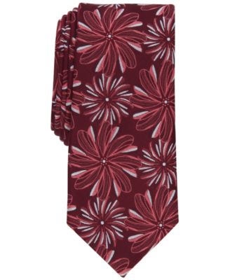 Bar III - Men's Lisi Skinny Floral Tie