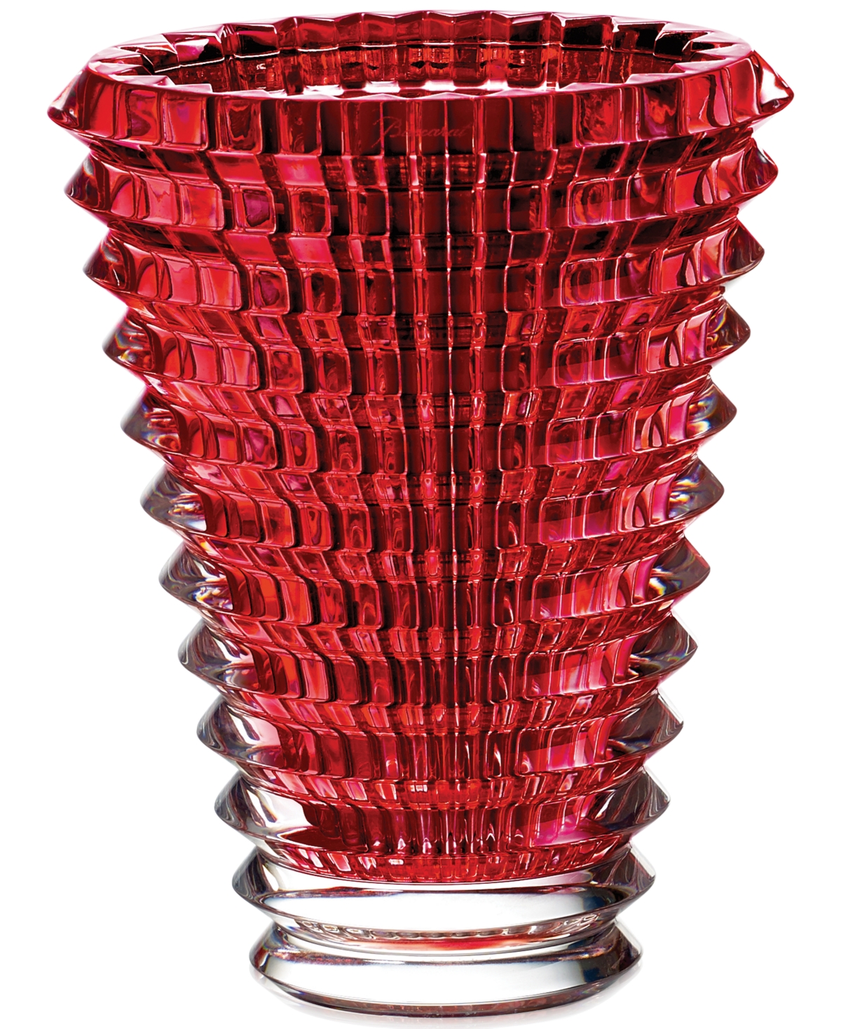 UPC 736415850540 product image for Baccarat Red Small Eye Vase | upcitemdb.com