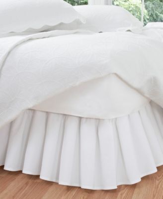 Ruffled Poplin Bed Skirts