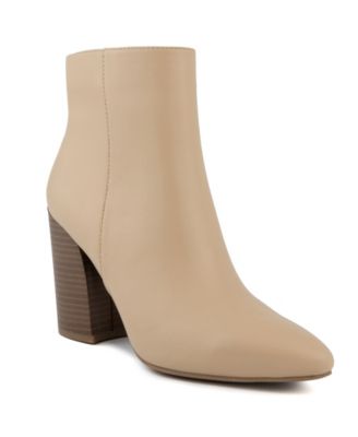 macys high heel booties