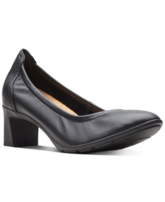 Clarks shoes women's pumps hotsell