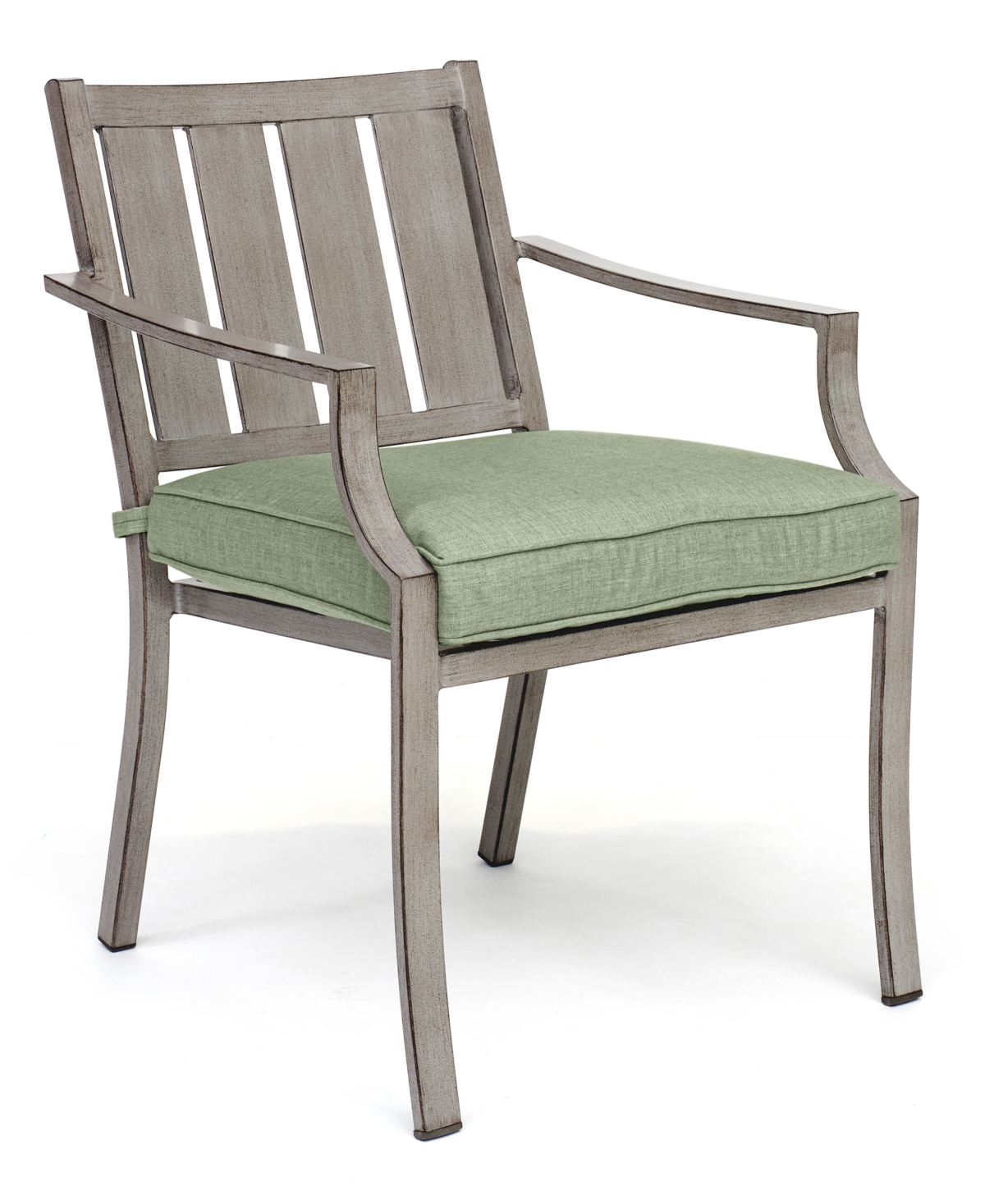 Furniture Outdoor Replacement Dining Chair Cushion In Outdura Grasshopper
