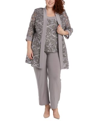 macy's mother of the bride plus size pant suits