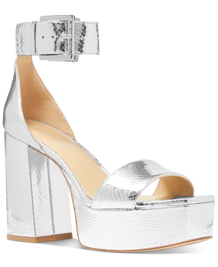 Michael Kors Women's Tara Platform Dress Sandals & Reviews - Sandals -  Shoes - Macy's
