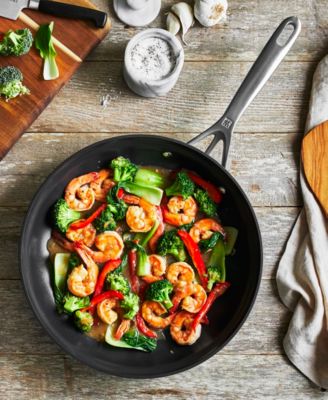 Motion 12" Aluminum Hard Anodized Nonstick Fry Pan 