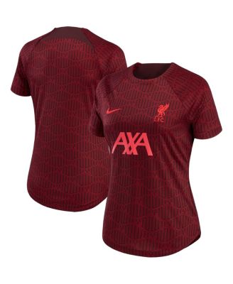 Women's Burgundy Liverpool 2022/23 Pre-Match Home Performance Top