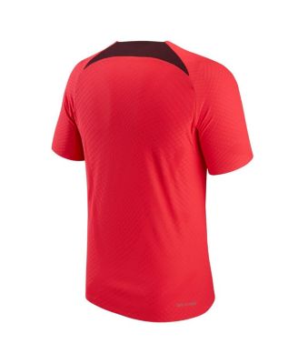 Men's Red Liverpool Advance Strike Raglan Performance Top
