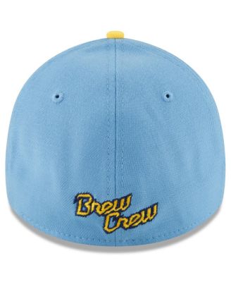 Men's Powder Blue Milwaukee Brewers City Connect 39THIRTY Flex Hat