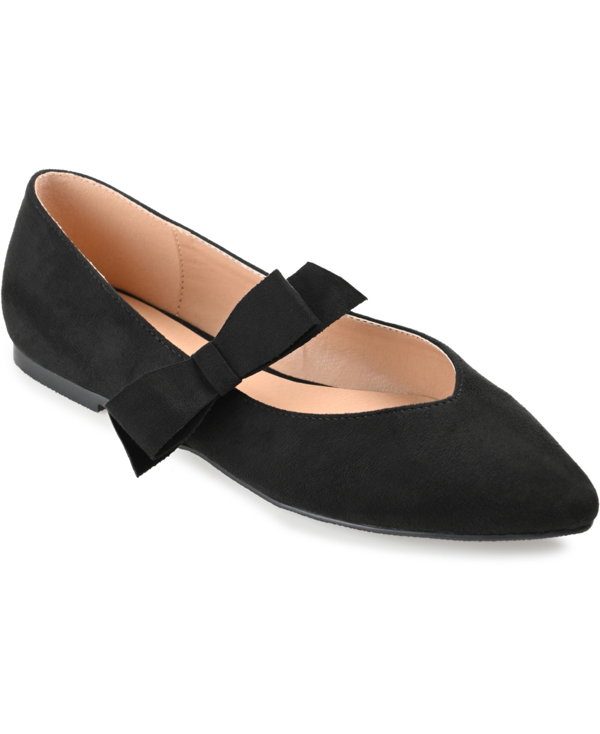 Shop Journee Collection Women's Aizlynn Mary Jane Flats In Black