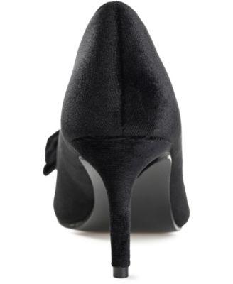 Women's Crystol Pointed Toe Bow Stiletto Pumps
