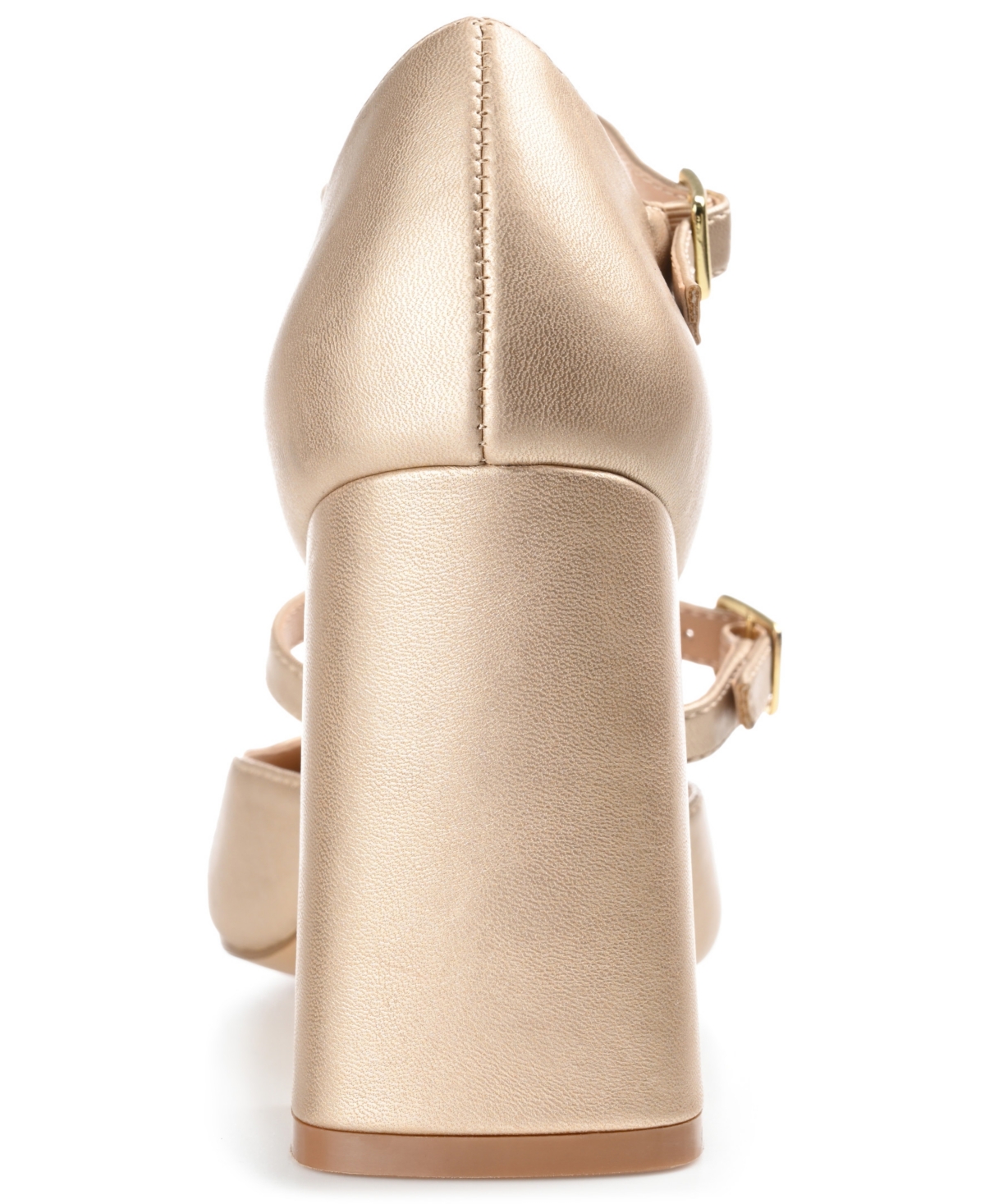 Journee Collection Women's Isadorah Double Strap Heels