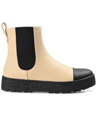 Women's Jenie Two-Tone Chelsea Booties
