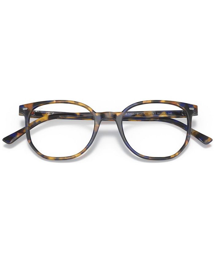 Ray-Ban RB5397 ELLIOT Unisex Irregular Eyeglasses & Reviews - Women ...