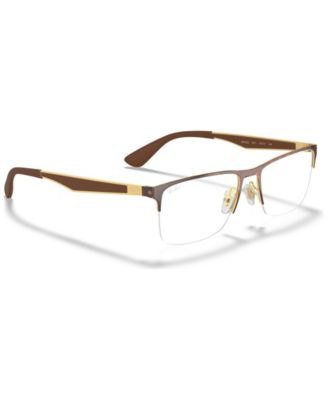 RX6335 Unisex Rectangle Eyeglasses