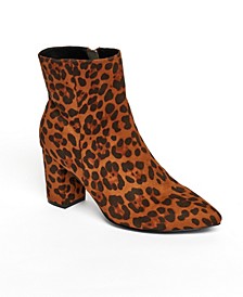 Women's Chiku Chunky Heels Ankle Boots