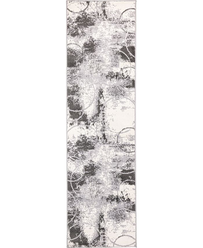 Main Street Rugs Valley 6015 2' x 7' Runner Area Rug - Macy's