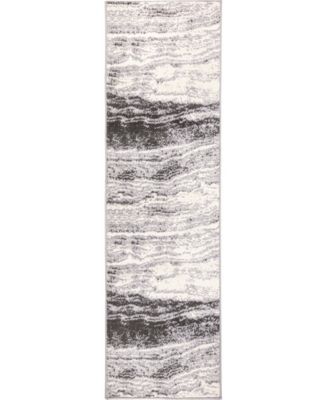 Main Street Rugs Valley 6019 2' x 7' Runner Area Rug - Macy's