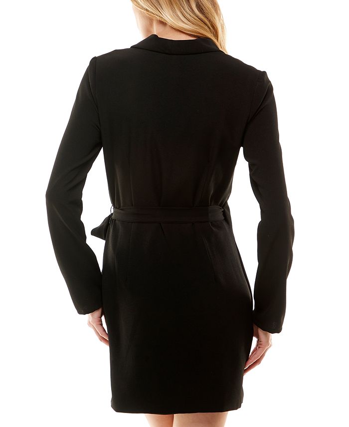 Speechless Juniors' DoubleBreasted Jacket Dress Macy's