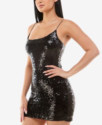 B Darlin Juniors' Sequined Bodycon Dress & Reviews - Dresses - Juniors ...