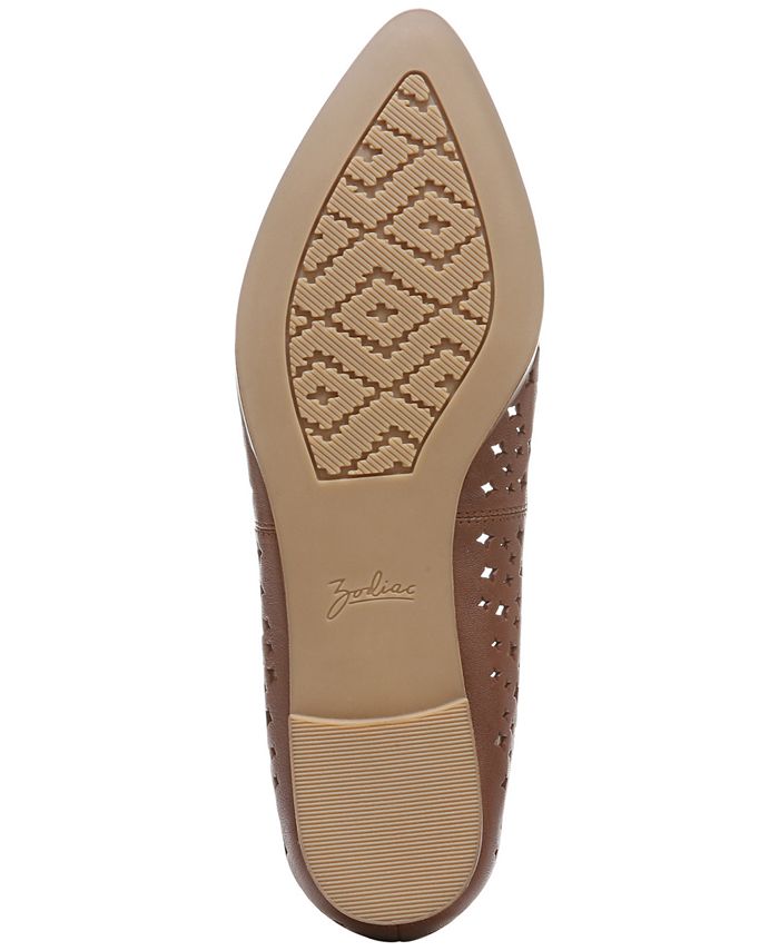 zodiac hill pointed toe flat
