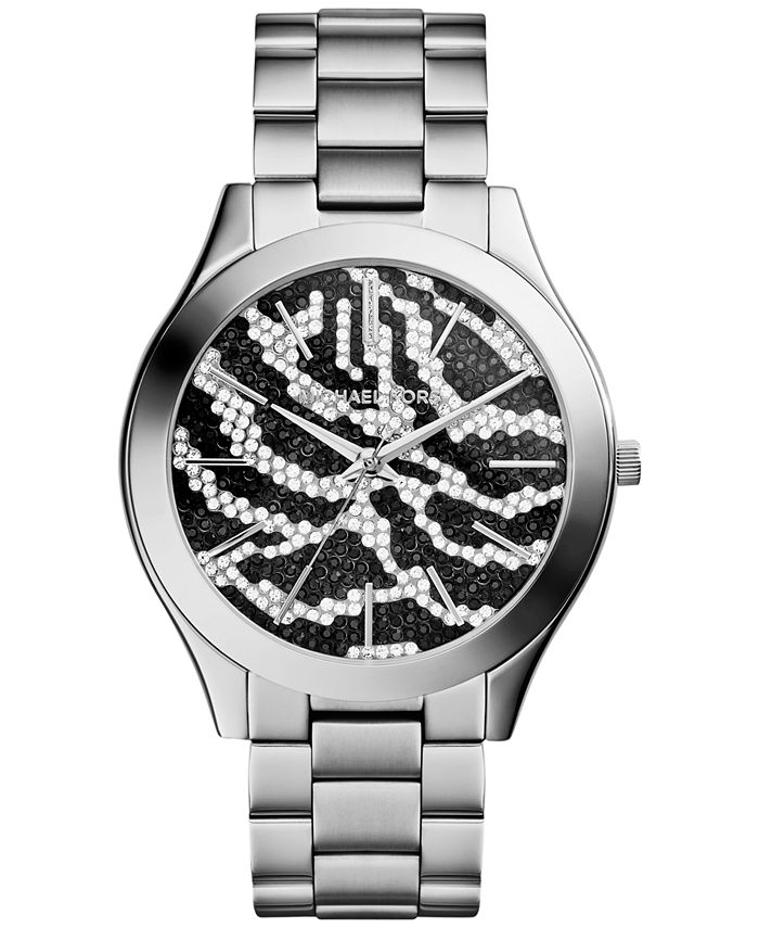 Michael Kors - Women's Slim Runway Stainless Steel Bracelet Watch 42mm MK3314