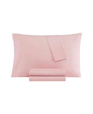 Shop Style 212 Geo Pink Blue Bed In A Bag Collection In Pink,blue