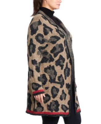 Manteau-cardigan Joseph A Pour Femme - Taille L, Col Drapé, Crème - Neuf Sans étiquettes