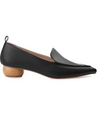 Women's Maggs Block Heel Pointed Toe Loafers