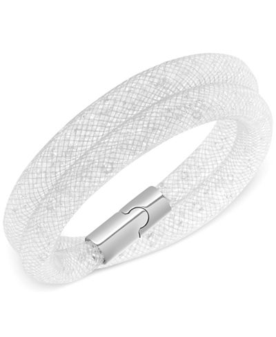 Swarovski Stardust Mesh Double-Wrap Bracelet - Jewelry & Watches - Macy's