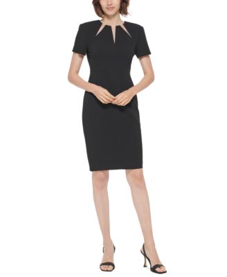 Calvin klein cutout sheath dress on sale