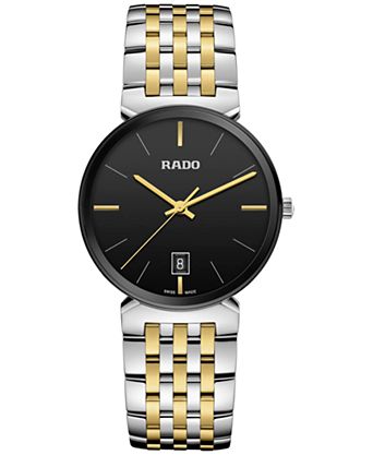 Florence Men's Black Stainless Steel Bracelet Watch 38mm