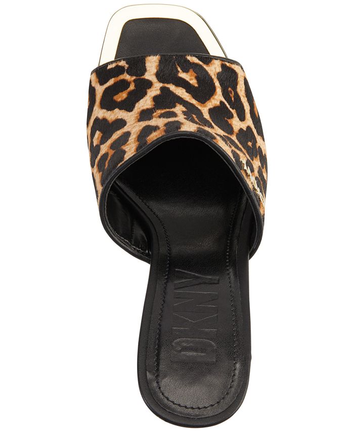 Dkny leopard online print boots