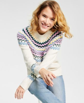macys yellow sweater