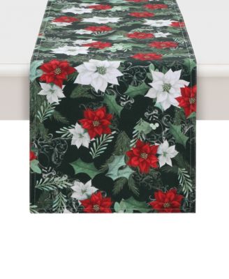 Laural Home Christmas Elegance Runner, 13" x 72"