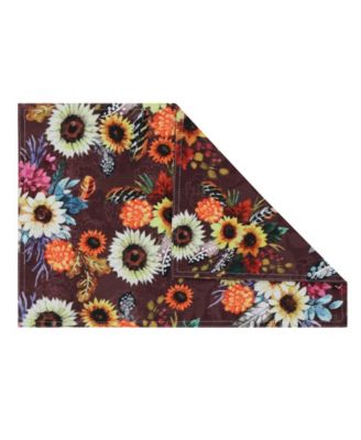 Fall Feathers Set of 4 Placemats, 13" x 19"