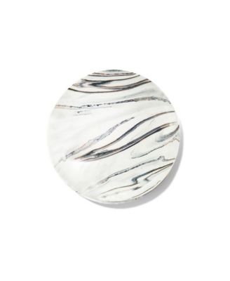 Faux Marble Coupe Dinnerware Set, 16 Piece