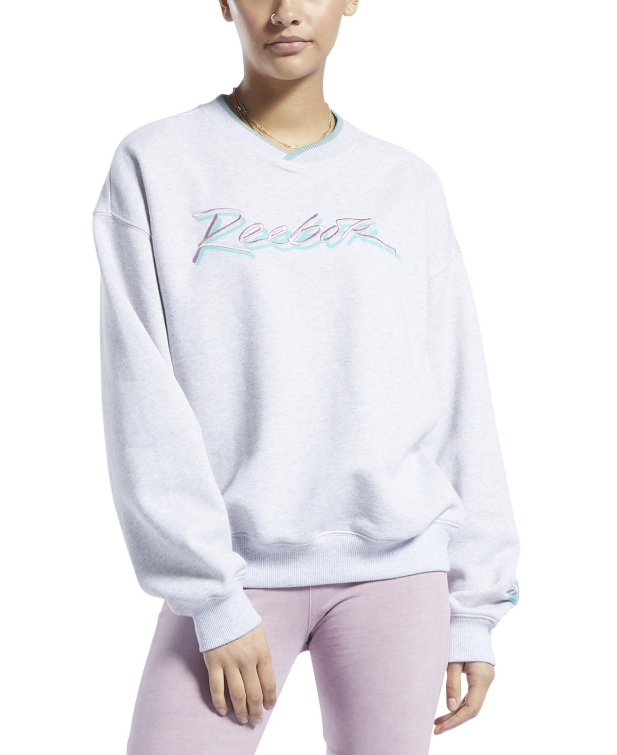  Reebok Women's Classics Energy Graphic Cotton Sweatshirt