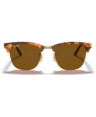 Sunglasses, RB3016 CLUBMASTER FLECK