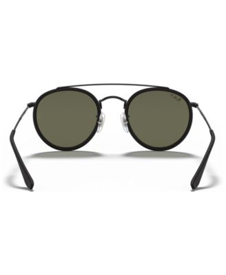 Polarized Sunglasses , RB3647N ROUND DOUBLE BRIDGE