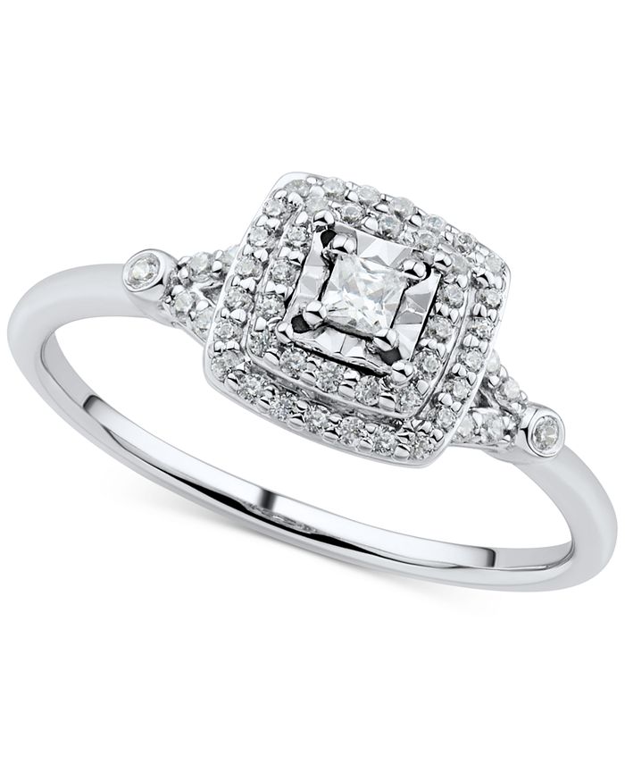 Macys platinum clearance rings