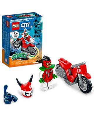 LEGO City Reckless Scorpion Stunt Bike 60332 Toy Building Kit image number null