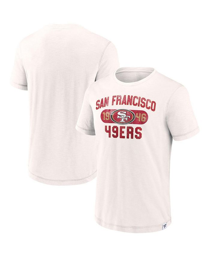 Fanatics Men s White San Francisco 49ers Act Fast T shirt Macy s
